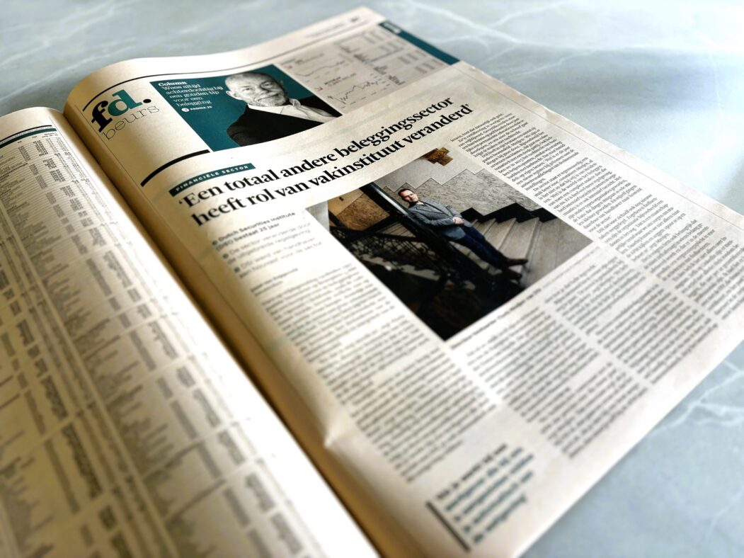 DSI in Het Financieele Dagblad